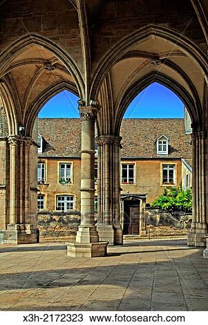 porch of the Our Lady Collegiate Church, Beaune, Cote-d Or department, Burgundy region, France, Europe. View Large Photo Image Stock Image - porch of the Our Lady Collegiate Church, Beaune, Cote-d Or department, Burgundy region, France, Europe.. Fotosearch