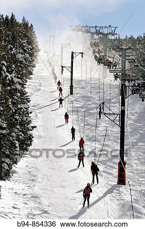 Port del Comte ski resort. Lleida province, Catalonia, Spain View Large Photo Image Stock Photograph - Port del Comte ski resort. Lleida province, Catalonia, Spain. Fotosearch
