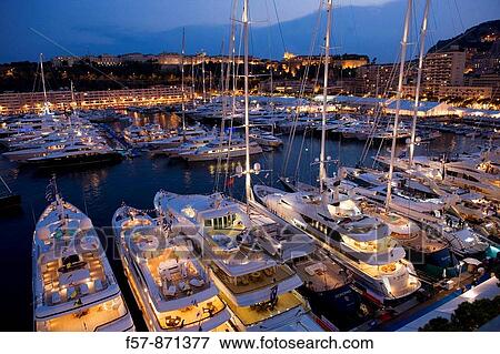 Port Hercules in Monaco View Large Photo Image Stock Photo - Port Hercules in Monaco. Fotosearch