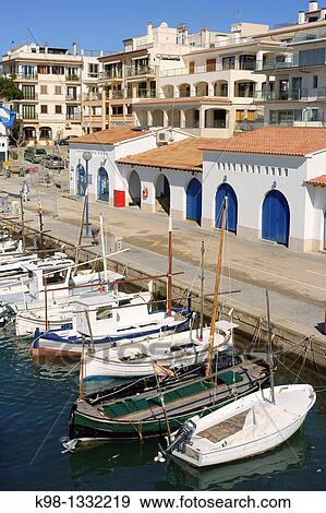 Port of Cala Ratjada, Majorca, Balearic Islansd, Spain View Large Photo Image Stock Photo - Port of Cala Ratjada, Majorca, Balearic Islansd, Spain. Fotosearch