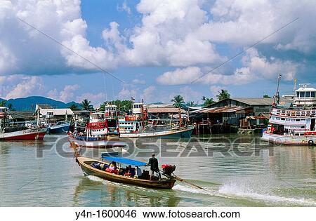 Port of Krabi View Large Photo Image Stock Photograph - Port of Krabi. Fotosearch