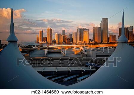 Port of of Miami, Florida, USA View Large Photo Image Stock Image - Port of of Miami, Florida, USA. Fotosearch