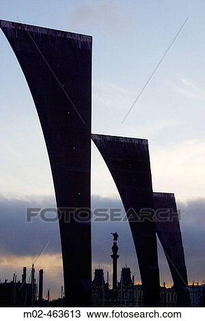 Stock Image - Port Vell, Barcelona. Catalonia, Spain. Fotosearch