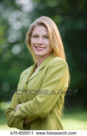 Stock Image - portait of businesswoman. Fotosearch