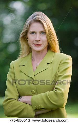 Stock Image - portait of businesswoman. Fotosearch