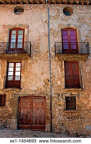 portal, homes, Santa Coloma de Queralt, Catalonia, Spain View Large Photo Image Stock Image - portal, homes, Santa Coloma de Queralt, Catalonia, Spain. Fotosearch