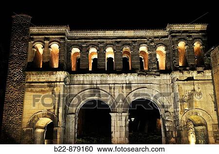 Porte Saint-Andre ancient Roman gate, Autun. Sa? ne et Loire, Burgundy, France View Large Photo Image Stock Image - Porte Saint-Andre ancient Roman gate, Autun. Sa? ne et Loire, Burgundy, France. Fotosearch