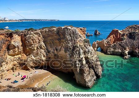 Portim? o, Algarve, Portugal View Large Photo Image Stock Photo - Portim? o, Algarve, Portugal. Fotosearch