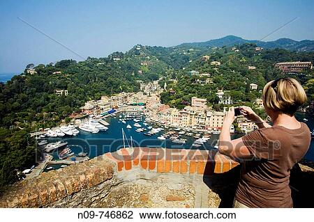 Portofino. Liguria, Italy View Large Photo Image Stock Image - Portofino. Liguria, Italy. Fotosearch