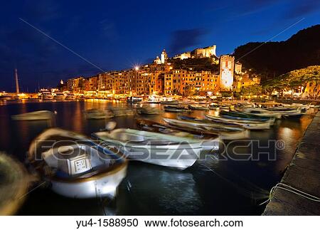 Portovenere Harbour, UNESCO World Heritage Site, Liguria, Italy, Europe View Large Photo Image Stock Image - Portovenere Harbour, UNESCO World Heritage Site, Liguria, Italy, Europe. Fotosearch