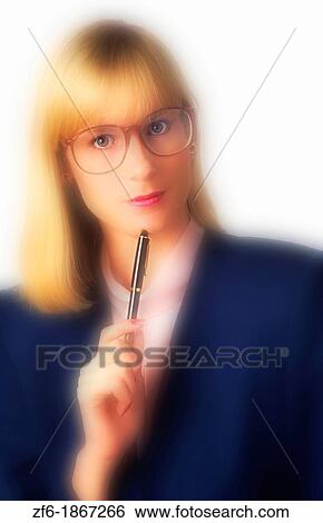 Portrait Attractive middle aged businesswoman View Large Photo Image Stock Photograph - Portrait Attractive middle aged businesswoman. Fotosearch