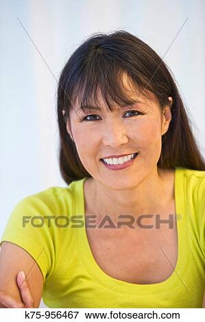 Portrait Chinese American woman View Large Photo Image Stock Photo - Portrait Chinese American woman. Fotosearch