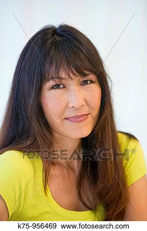 Portrait Chinese American woman View Large Photo Image Stock Photo - Portrait Chinese American woman. Fotosearch