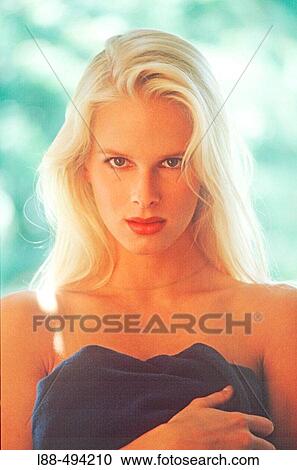Stock Image - Portrait in backlight.. Fotosearch