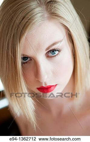 Portrait of a 19 year old blond woman View Large Photo Image Stock Image - Portrait of a 19 year old blond woman. Fotosearch