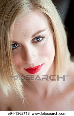 Portrait of a 19 year old blond woman View Large Photo Image Stock Image - Portrait of a 19 year old blond woman. Fotosearch