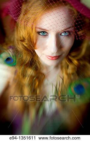 Portrait of a 28 year old redheaded woman View Large Photo Image Stock Image - Portrait of a 28 year old redheaded woman. Fotosearch