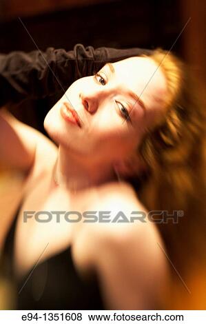 Portrait of a 28 year old redheaded woman View Large Photo Image Stock Photo - Portrait of a 28 year old redheaded woman. Fotosearch