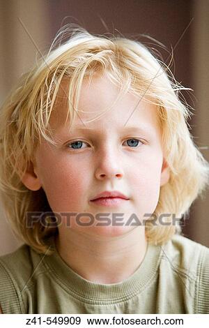 Portrait of a 7 year old boy. View Large Photo Image Stock Photo - Portrait of a 7 year old boy.. Fotosearch