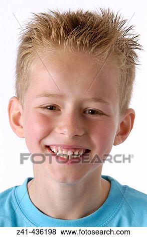 Portrait of a 8 year old boy View Large Photo Image Stock Photo - Portrait of a 8 year old boy. Fotosearch