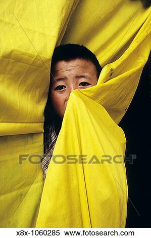 Portrait of a bhutanese boy, Bhutan View Large Photo Image Stock Photography - Portrait of a bhutanese boy, Bhutan. Fotosearch