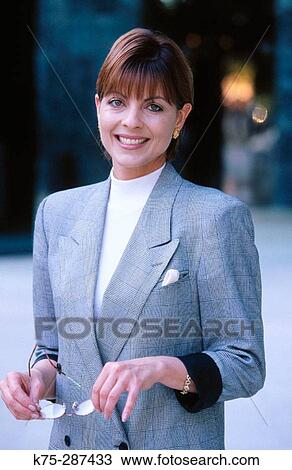 Stock Image - portrait of a businesswoman. Fotosearch