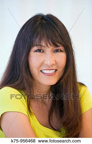 Portrait of a Chinese American woman View Large Photo Image Stock Photo - Portrait of a Chinese American woman. Fotosearch