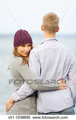 Portrait of a couple by the sea View Large Photo Image Stock Photography - Portrait of a couple by the sea. Fotosearch