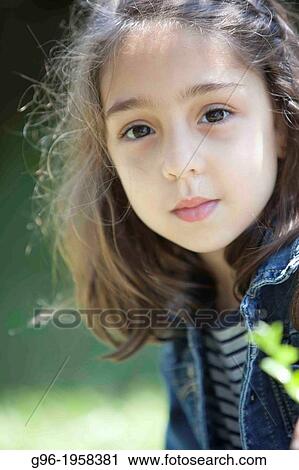 Portrait of a girl. View Large Photo Image Stock Image - Portrait of a girl.. Fotosearch
