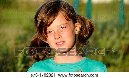 Portrait of a girl View Large Photo Image Stock Image - Portrait of a girl. Fotosearch