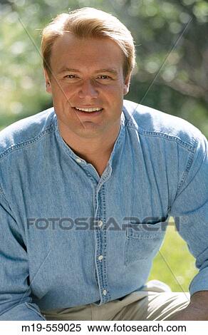 Stock Photography - portrait of a handsome man. Fotosearch