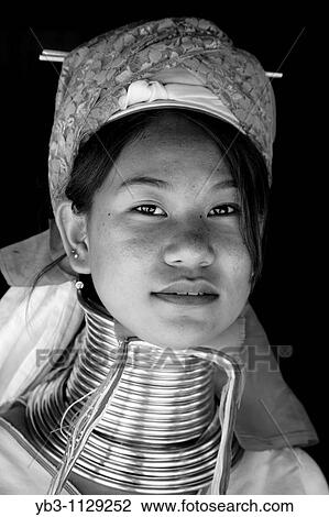 Portrait of a Karen Long Neck Hill Tribe Woman, Chiang Mai, Thailand View Large Photo Image Stock Image - Portrait of a Karen Long Neck Hill Tribe Woman, Chiang Mai, Thailand. Fotosearch
