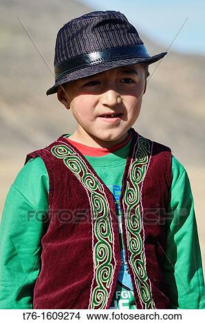 portrait of a Kazakh boy in the Altai Region of Bayan-? lgii in Western Mongolia View Large Photo Image Picture - portrait of a Kazakh boy in the Altai Region of Bayan-? lgii in Western Mongolia. Fotosearch