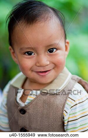 Portrait of a Latin boy View Large Photo Image Stock Photo - Portrait of a Latin boy. Fotosearch