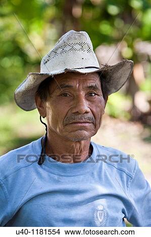 Portrait of a Mayan man View Large Photo Image Picture - Portrait of a Mayan man. Fotosearch