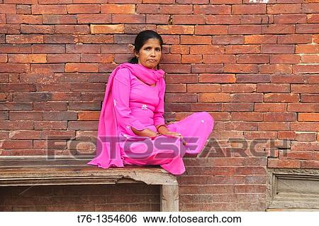 portrait of a Nepali woman, Kathmandu, Nepal View Large Photo Image Stock Photograph - portrait of a Nepali woman, Kathmandu, Nepal. Fotosearch
