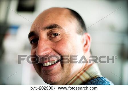 portrait of a smiling middle-aged man View Large Photo Image Stock Photo - portrait of a smiling middle-aged man. Fotosearch