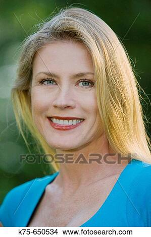 portrait of a smiling woman View Large Photo Image Picture - portrait of a smiling woman. Fotosearch