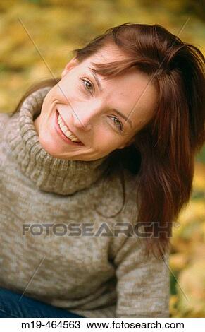 portrait of a smiling woman View Large Photo Image Stock Image - portrait of a smiling woman. Fotosearch
