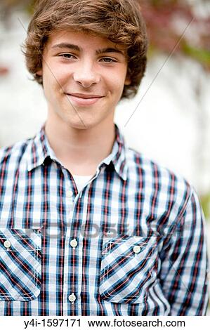 Portrait of a teenage boy View Large Photo Image Stock Image - Portrait of a teenage boy. Fotosearch