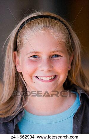 Portrait of a teenage girl View Large Photo Image Picture - Portrait of a teenage girl. Fotosearch