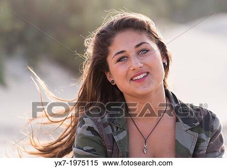 Stock Photography - Portrait of a teenager.. Fotosearch
