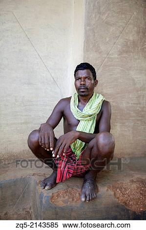 Portrait of a tribal man. Santhal tribe. Jarkatand village, Bokaro district, Jharkhand. View Large Photo Image Stock Photography - Portrait of a tribal man. Santhal tribe. Jarkatand village, Bokaro district, Jharkhand.. Fotosearch