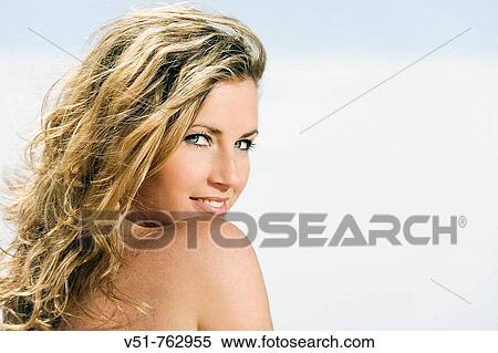 portrait of a woman by the sea View Large Photo Image Stock Photography - portrait of a woman by the sea. Fotosearch