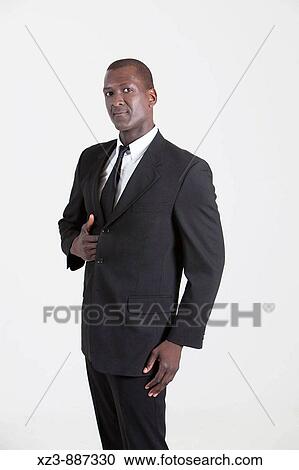 Portrait of a young black man View Large Photo Image Stock Image - Portrait of a young black man. Fotosearch