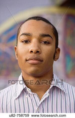 Portrait of a young man, Berkeley, California, USA View Large Photo Image Stock Photo - Portrait of a young man, Berkeley, California, USA. Fotosearch