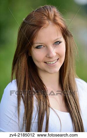 Portrait of a young woman in spring. View Large Photo Image Stock Image - Portrait of a young woman in spring.. Fotosearch