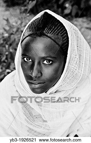 Portrait of a Young Woman Taken During Timkat The Festival of Epiphany, Gondar, Ethiopia View Large Photo Image Stock Image - Portrait of a Young Woman Taken During Timkat The Festival of Epiphany, Gondar, Ethiopia. Fotosearch