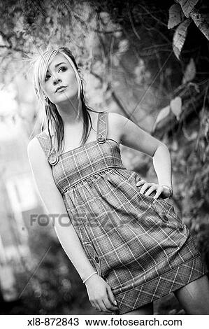 Portrait of a young women, fashion View Large Photo Image Stock Image - Portrait of a young women, fashion. Fotosearch