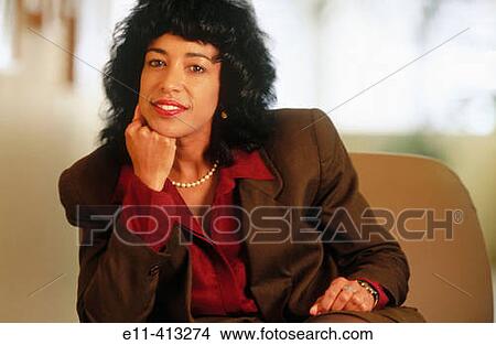 Portrait of African-American businesswoman View Large Photo Image Picture - Portrait of African-American businesswoman. Fotosearch